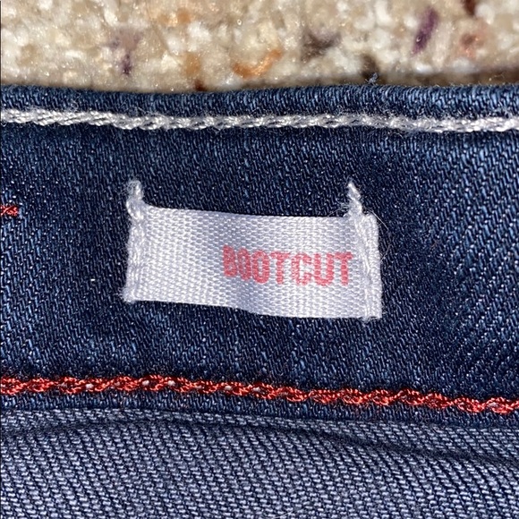 dark jean shorts - Picture 3 of 4